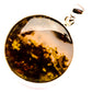 Indonesian Plume Agate Pendants handcrafted by Ana Silver Co - PD33579 - Photo 2