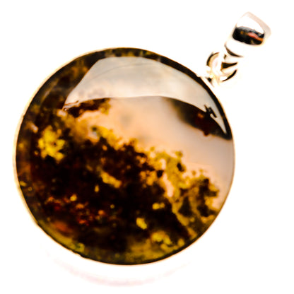 Indonesian Plume Agate Pendants handcrafted by Ana Silver Co - PD33579 - Photo 2