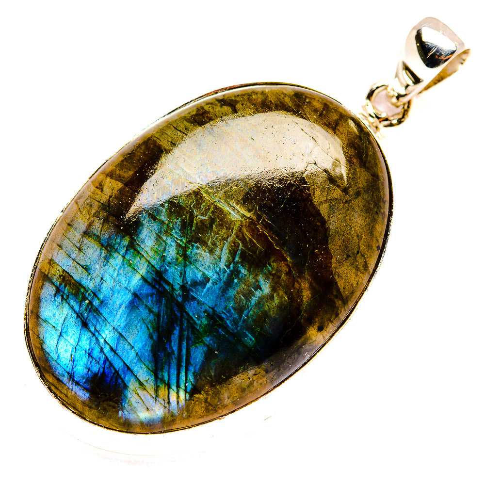 Labradorite Pendants handcrafted by Ana Silver Co - PD33580 - Photo 2