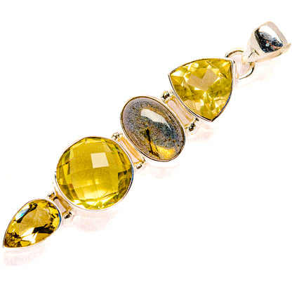 Citrine Pendants handcrafted by Ana Silver Co - PD33581 - Photo 2