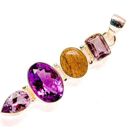 Amethyst Pendants handcrafted by Ana Silver Co - PD33585 - Photo 2