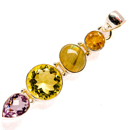 Citrine Pendants handcrafted by Ana Silver Co - PD33587 - Photo 2