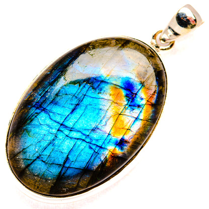 Labradorite Pendants handcrafted by Ana Silver Co - PD33601 - Photo 2