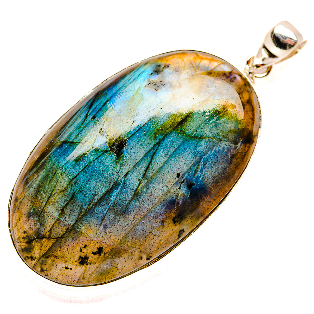 Labradorite Pendants handcrafted by Ana Silver Co - PD33604 - Photo 2