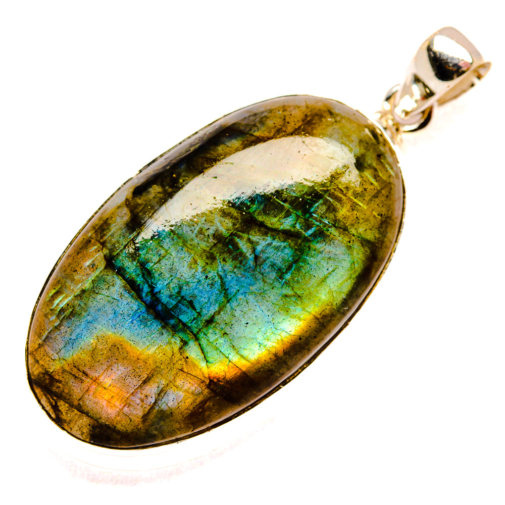 Labradorite Pendants handcrafted by Ana Silver Co - PD33605 - Photo 2