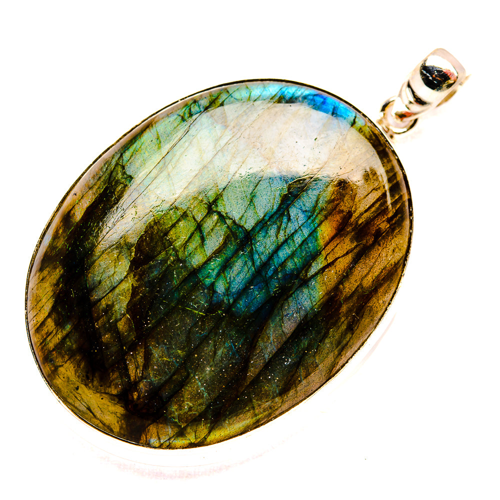 Labradorite Pendants handcrafted by Ana Silver Co - PD33607 - Photo 2