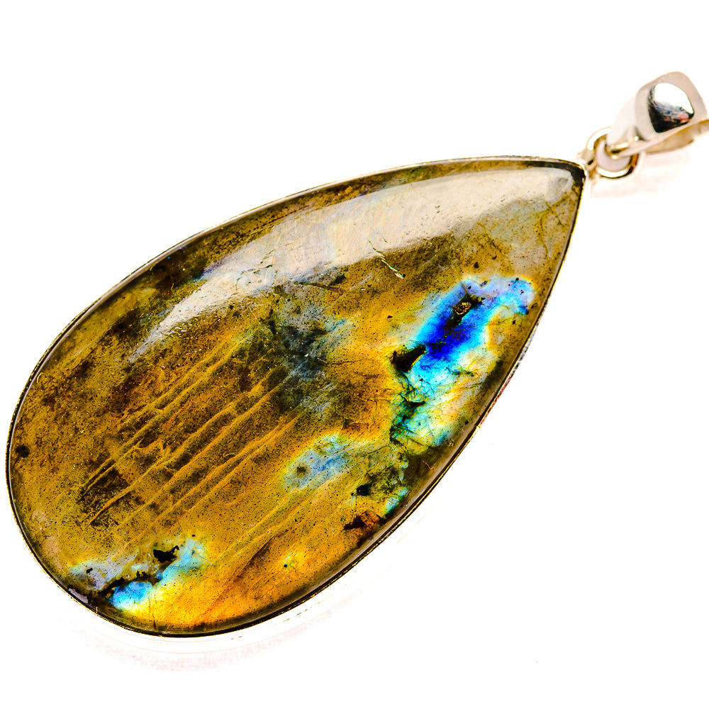 Labradorite Pendants handcrafted by Ana Silver Co - PD33608 - Photo 2
