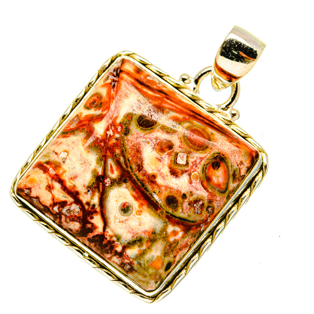 Poppy Jasper Pendants handcrafted by Ana Silver Co - PD3361