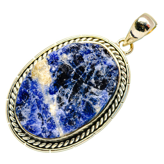 Sodalite Pendants handcrafted by Ana Silver Co - PD33614 - Photo 2