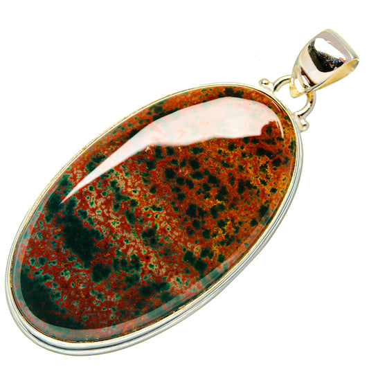 Bloodstone Pendants handcrafted by Ana Silver Co - PD33616 - Photo 2