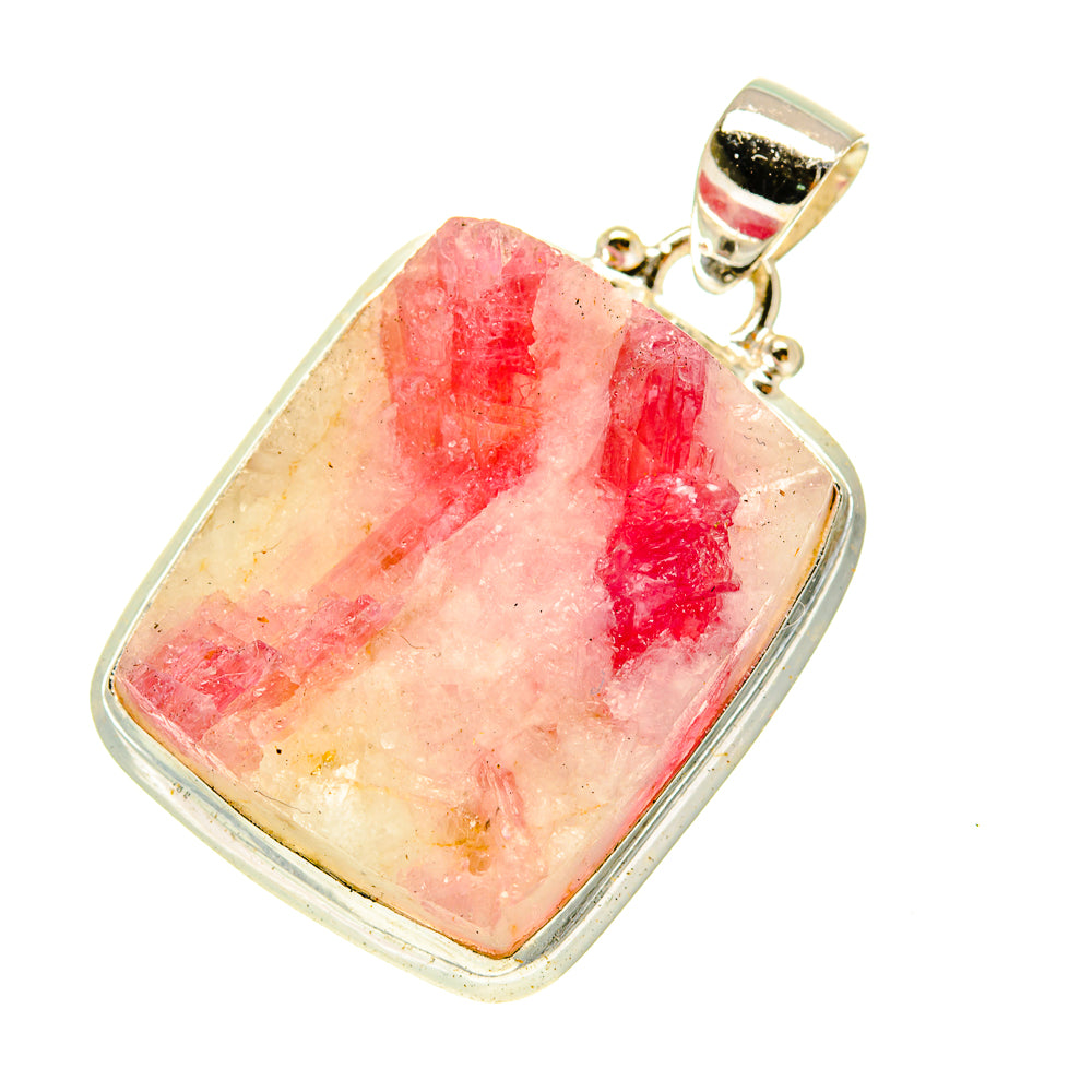 Cobalto Calcite Druzy Pendants handcrafted by Ana Silver Co - PD3362