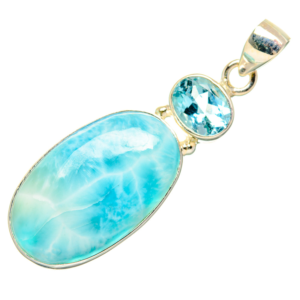 Larimar Pendants handcrafted by Ana Silver Co - PD33620 - Photo 2