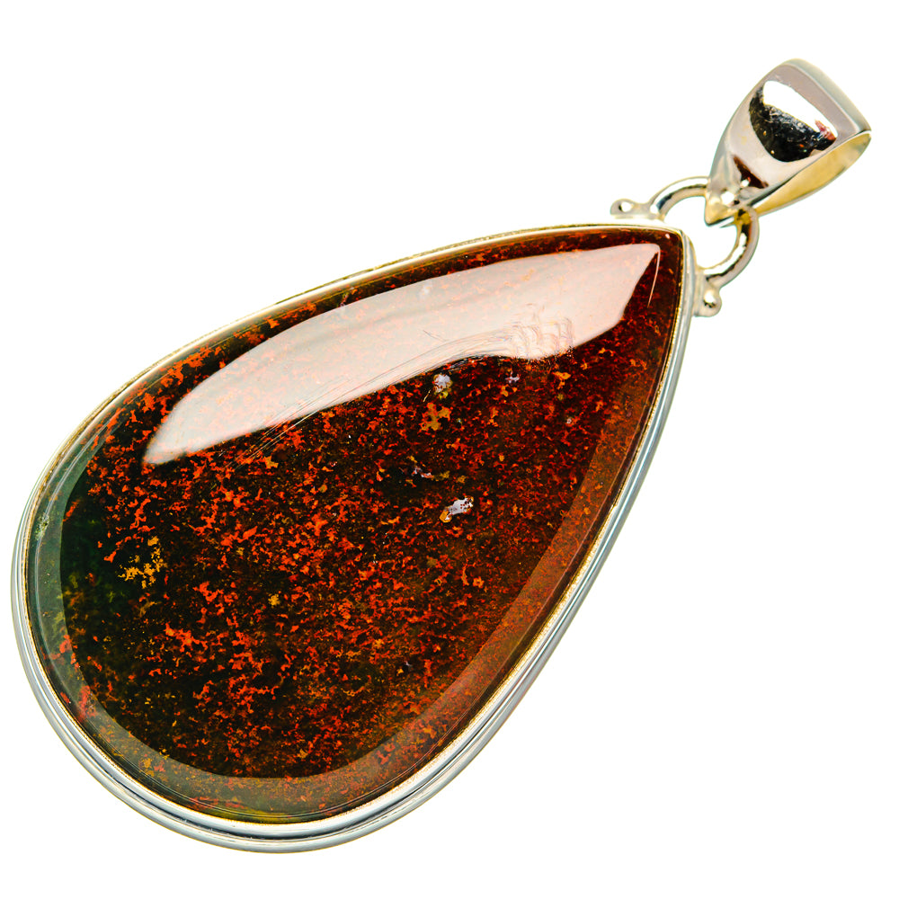 Bloodstone Pendants handcrafted by Ana Silver Co - PD33627 - Photo 2