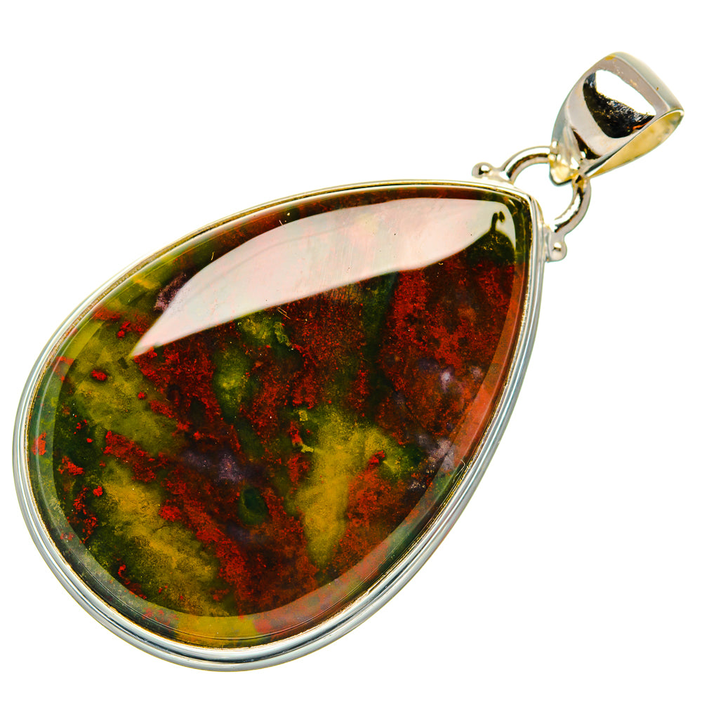 Bloodstone Pendants handcrafted by Ana Silver Co - PD33633 - Photo 2