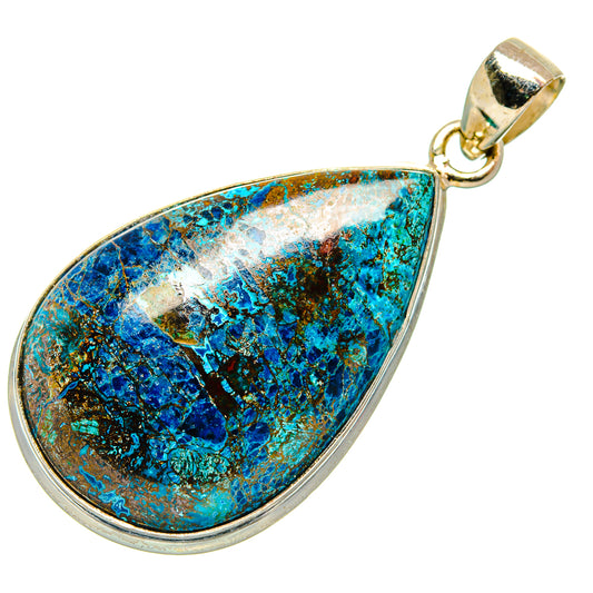 Shattuckite Pendants handcrafted by Ana Silver Co - PD33638 - Photo 2