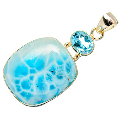 Larimar Pendants handcrafted by Ana Silver Co - PD33643 - Photo 2