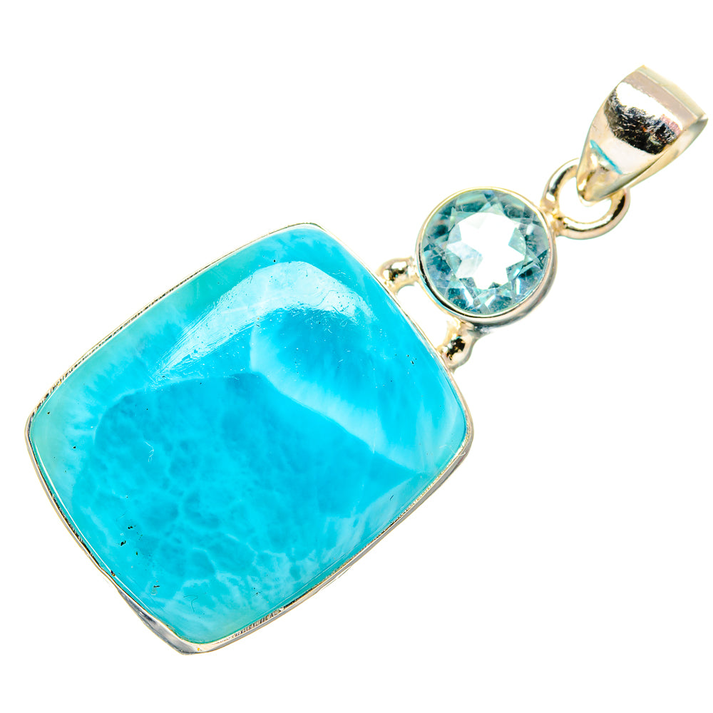 Larimar Pendants handcrafted by Ana Silver Co - PD33646 - Photo 2