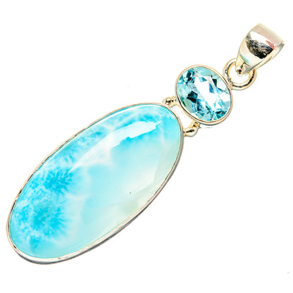 Larimar Pendants handcrafted by Ana Silver Co - PD33654 - Photo 2