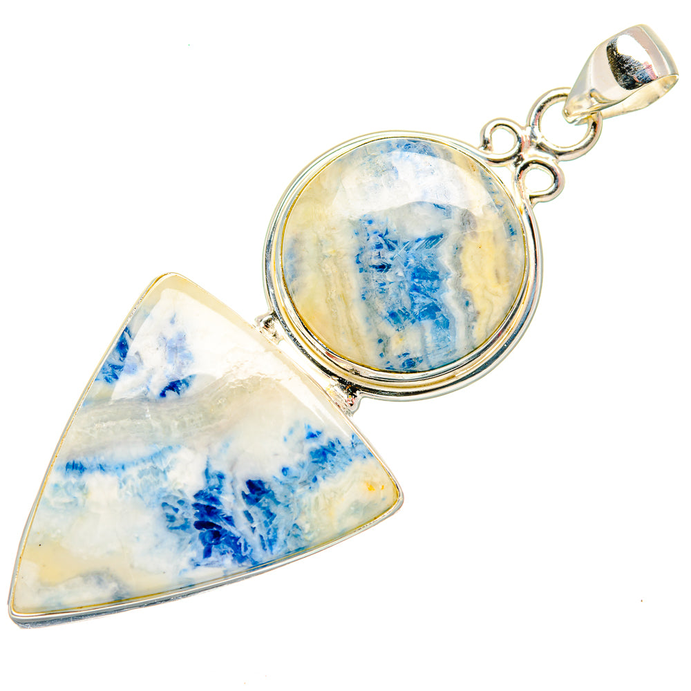Blue Scheelite Pendants handcrafted by Ana Silver Co - PD33655 - Photo 2