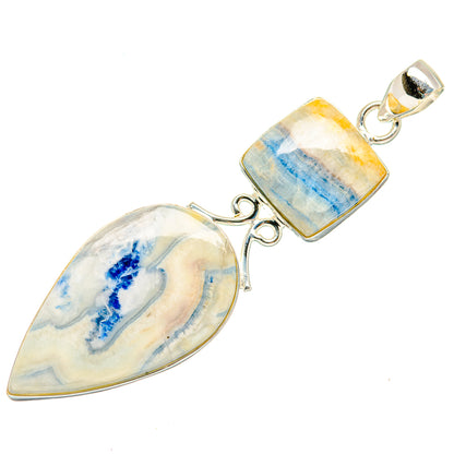 Blue Scheelite Pendants handcrafted by Ana Silver Co - PD33656 - Photo 2