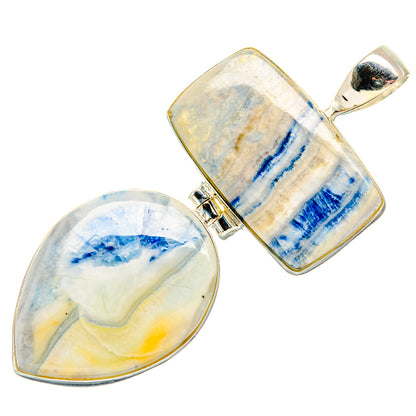 Blue Scheelite Pendants handcrafted by Ana Silver Co - PD33657 - Photo 2