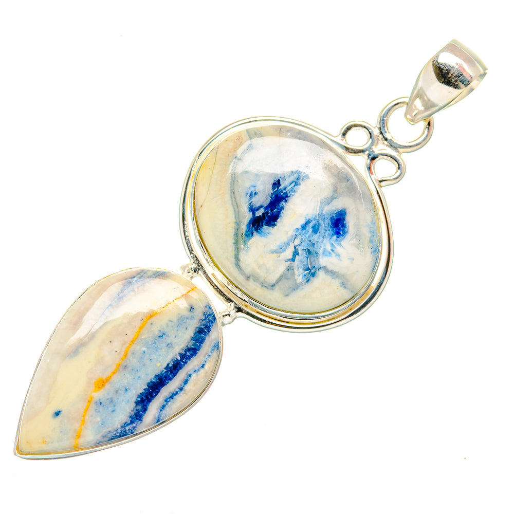 Blue Scheelite Pendants handcrafted by Ana Silver Co - PD33659 - Photo 2
