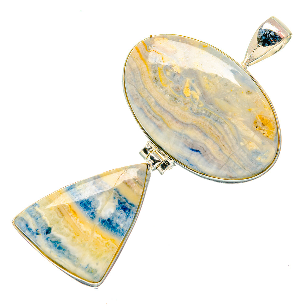 Blue Scheelite Pendants handcrafted by Ana Silver Co - PD33662 - Photo 2