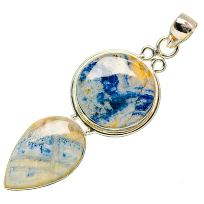 Blue Scheelite Pendants handcrafted by Ana Silver Co - PD33663 - Photo 2