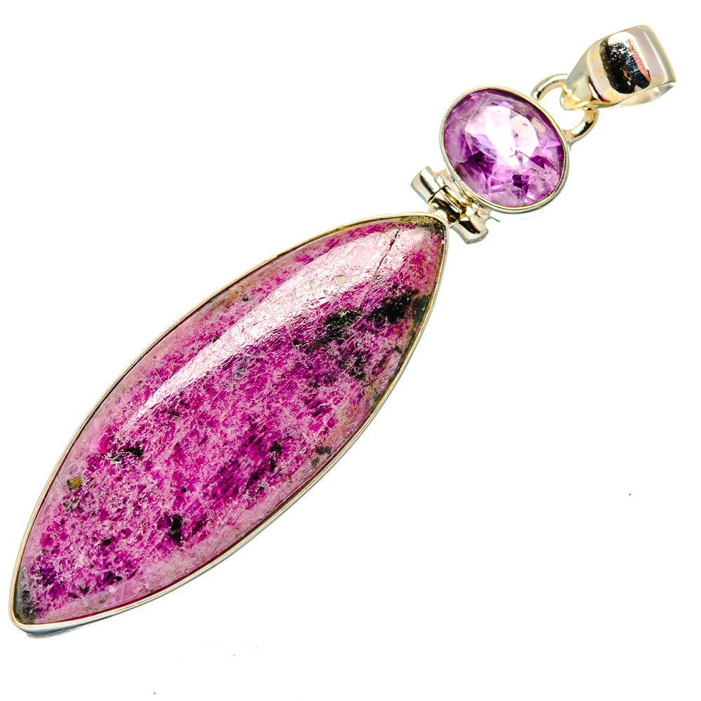 Russian Eudialyte Pendants handcrafted by Ana Silver Co - PD33666 - Photo 2