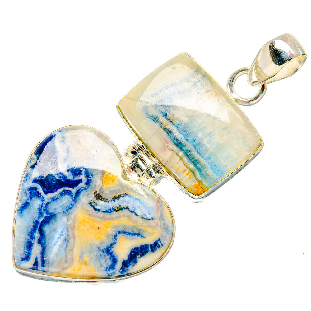 Blue Scheelite Pendants handcrafted by Ana Silver Co - PD33668 - Photo 2
