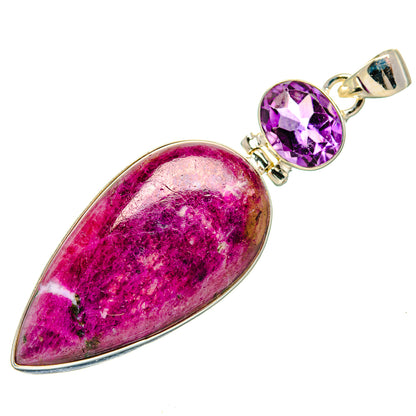 Russian Eudialyte Pendants handcrafted by Ana Silver Co - PD33671 - Photo 2