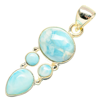 Larimar Pendants handcrafted by Ana Silver Co - PD33675 - Photo 2