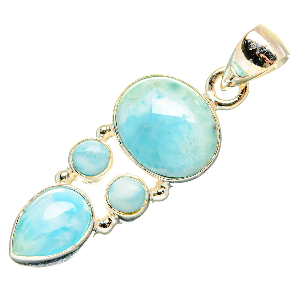 Larimar Pendants handcrafted by Ana Silver Co - PD33679 - Photo 2