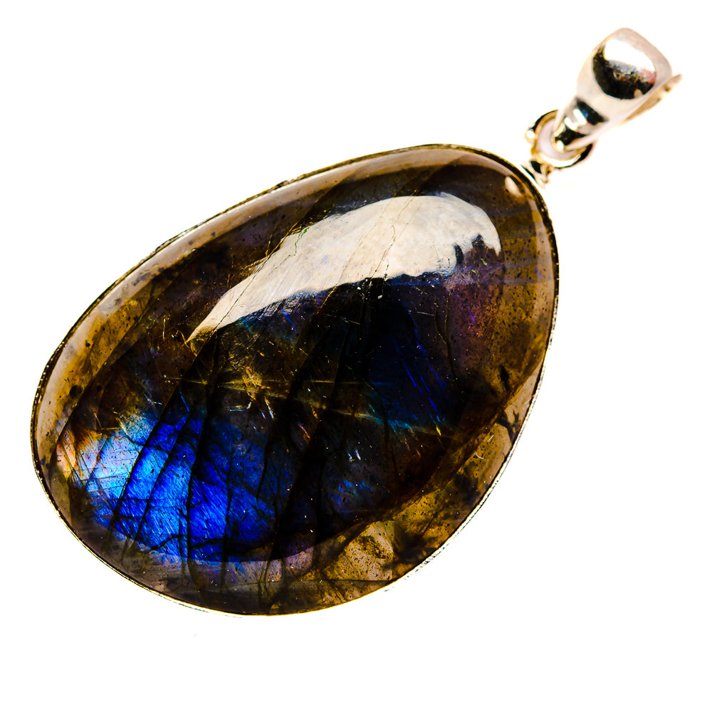 Labradorite Pendants handcrafted by Ana Silver Co - PD33695 - Photo 2