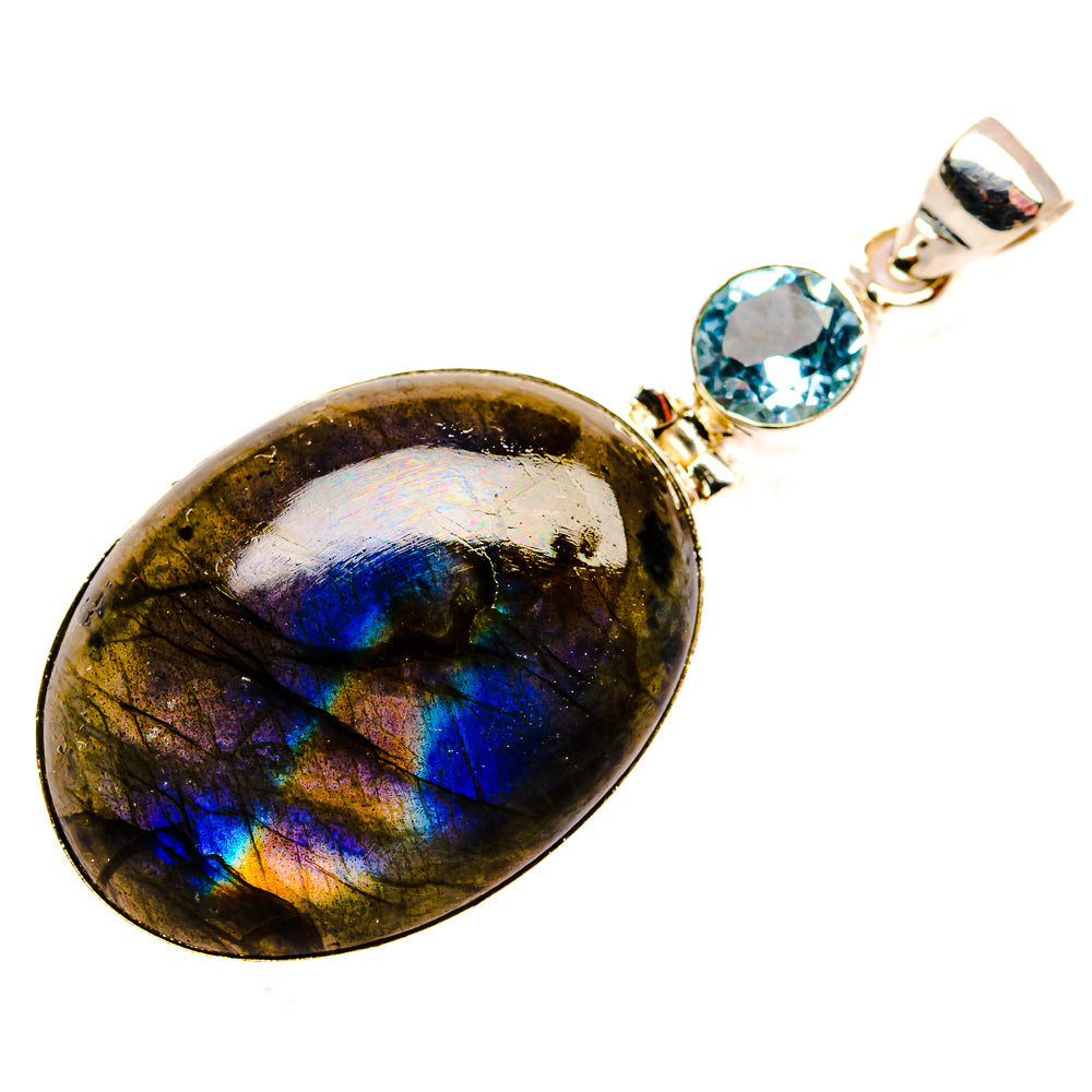 Labradorite Pendants handcrafted by Ana Silver Co - PD33696 - Photo 2