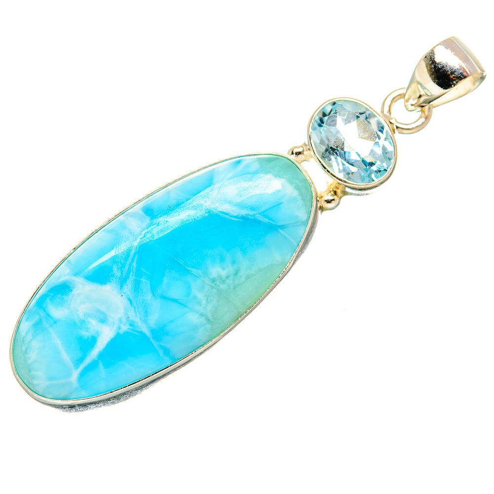 Larimar Pendants handcrafted by Ana Silver Co - PD33730 - Photo 2