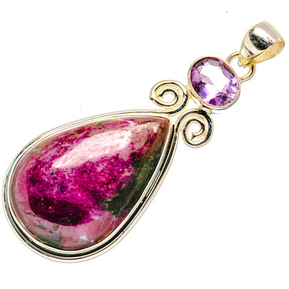 Russian Eudialyte Pendants handcrafted by Ana Silver Co - PD33735 - Photo 2