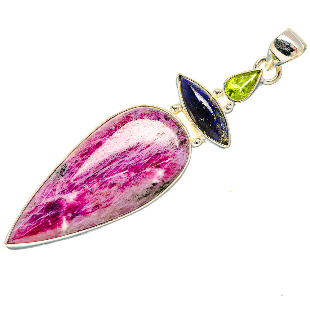 Russian Eudialyte Pendants handcrafted by Ana Silver Co - PD33740 - Photo 2