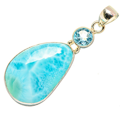 Larimar Pendants handcrafted by Ana Silver Co - PD33746 - Photo 2