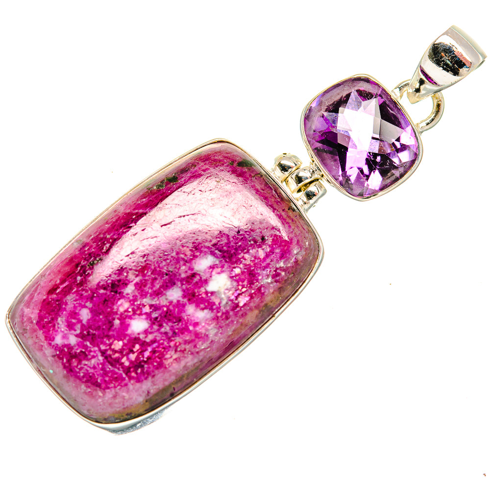 Russian Eudialyte Pendants handcrafted by Ana Silver Co - PD33748 - Photo 2