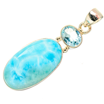 Larimar Pendants handcrafted by Ana Silver Co - PD33762 - Photo 2