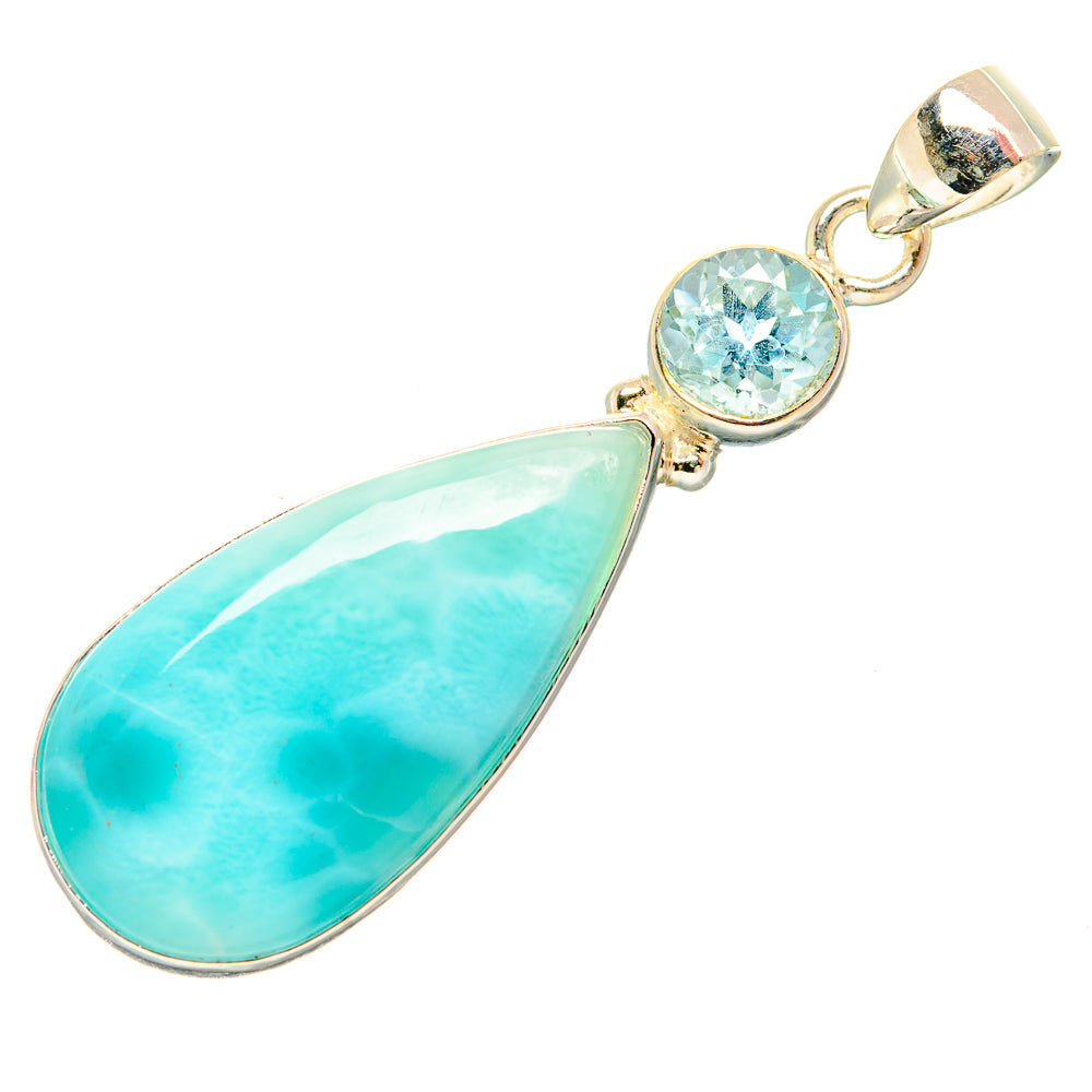 Larimar Pendants handcrafted by Ana Silver Co - PD33771 - Photo 2
