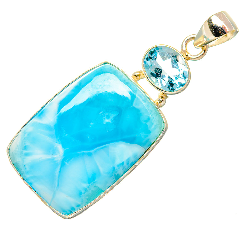 Larimar Pendants handcrafted by Ana Silver Co - PD33776 - Photo 2