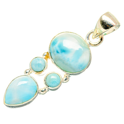 Larimar Pendants handcrafted by Ana Silver Co - PD33780 - Photo 2