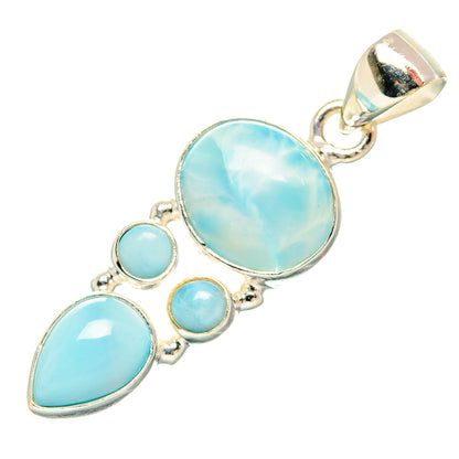 Larimar Pendants handcrafted by Ana Silver Co - PD33781 - Photo 2