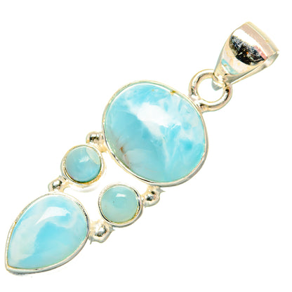 Larimar Pendants handcrafted by Ana Silver Co - PD33783 - Photo 2