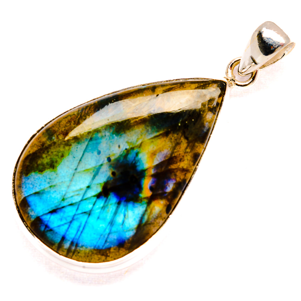 Labradorite Pendants handcrafted by Ana Silver Co - PD33788 - Photo 2