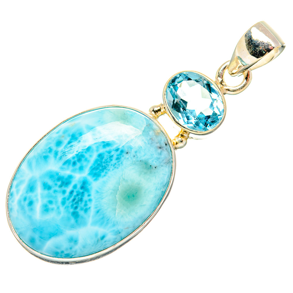 Larimar Pendants handcrafted by Ana Silver Co - PD33814 - Photo 2