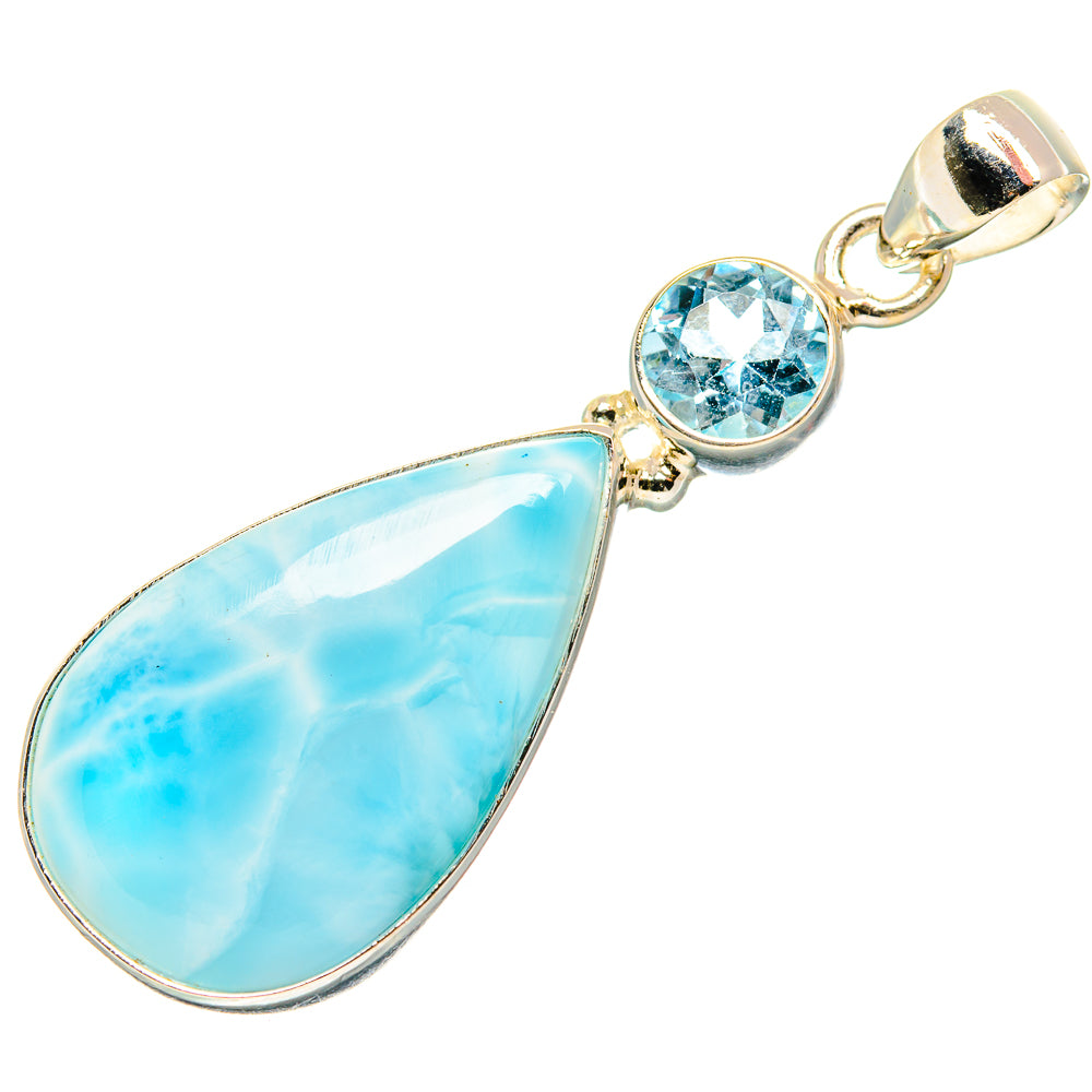 Larimar Pendants handcrafted by Ana Silver Co - PD33825 - Photo 2