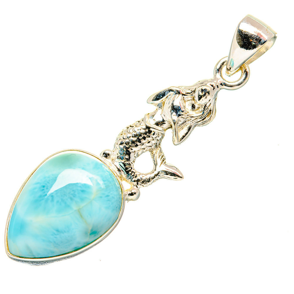 Larimar Pendants handcrafted by Ana Silver Co - PD33836 - Photo 2